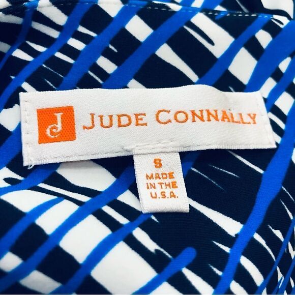 Jude Connally Dress Sz S Allison Abstract Print Pullover Stretchy NWOT - Picture 10 of 11